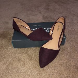 Burgundy Flats
